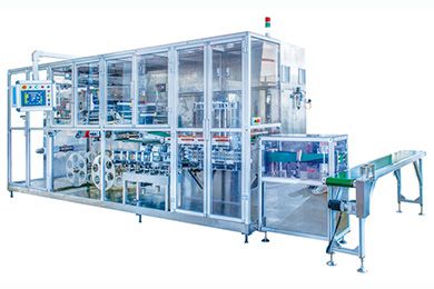 Машина для резки, складывания и упаковки косметических масок GM-084Z